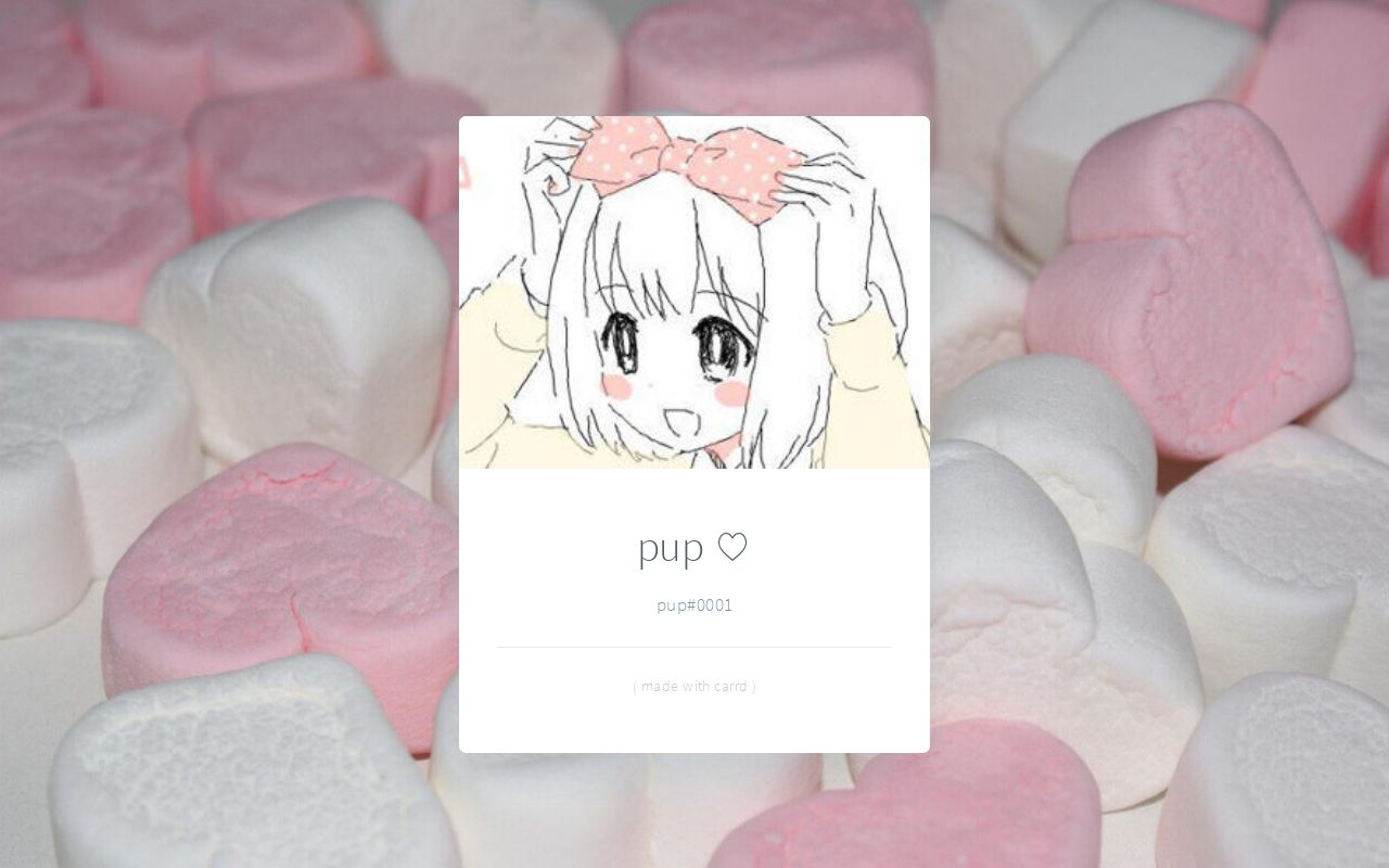 Carrd profile picture for @coco